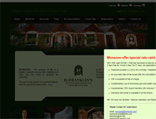 Tablet Screenshot of dr-franklin.com